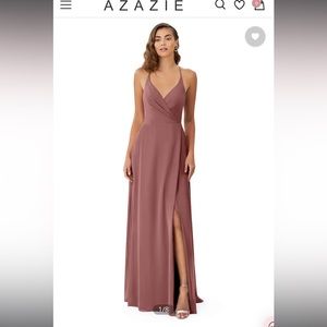 Azazie Desert Rose “Davis” Bridesmaid Dress